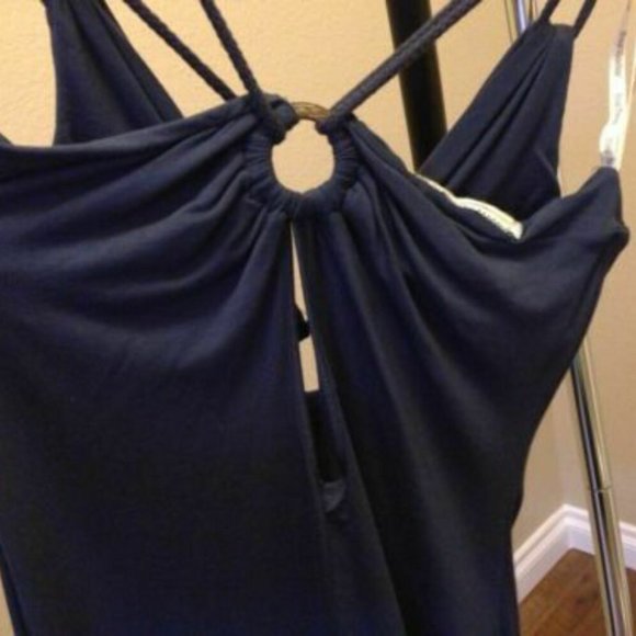 SOUL REVIVAL EMBROIDERED TUNIC BLUE, Size M - Picture 3 of 5